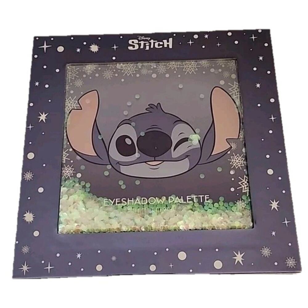 Disney Lilo & Stitch STITCH 16 Color Eyeshadow Palette Sequins Cover New In Box